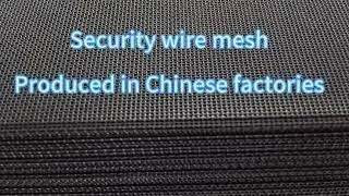 Stainless Steel security wire mesh ,316security screen mesh,316 Security Wire Mesh