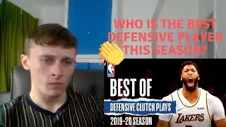 British Guy reacts to Basketball - Most Clutch Defensive Plays | 2019/20 | NBA Season