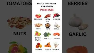 Shrink Your Enlarged Prostate FAST with These Top Foods #food #prostatehealth