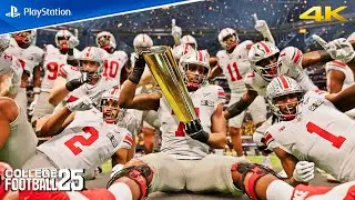 EA SPORTS College Football 25 | Ohio State vs, Michigan | PS5 Gameplay 4K
