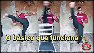 Treino de capoeira em casa b&aacute;sico
