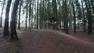 Jon from Delta Bikes Nails the Tabletop in Slow Motion | Forest of Dean MTB