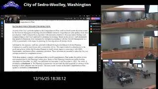 Sedro-Woolley Planning Commission Meeting for December 16, 2025