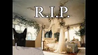 Rip in Peace Canopy Bed