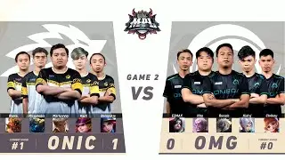 MPL-PH S8 W1D2 OMG VS ONIC Game 2