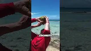 Как разжечь огонь с помощью кокоса