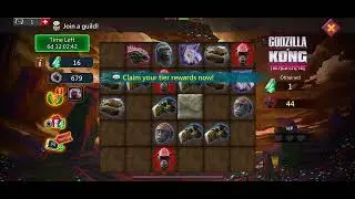 Lords mobile | Godzilla v kong Exploration