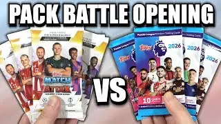 MATCH ATTAX 2025/26 vs PREMIER LEAGUE 2026 PACK BATTLE OPENING | Which *NEW* Collection Wins?