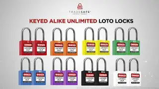 Keyed Alike Padlocks Unlimited - 2 Keys | TRADESAFE