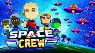 UFO Alien Invasion! Bomber Crew is Back, but in SPACE!  NEW Space Crew Gameplay! (Bomber Crew + FTL)