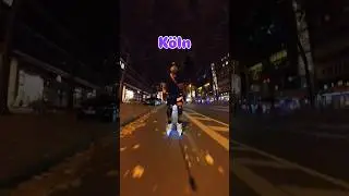 🇩🇪Patinando en Koln (Colonia) Alemania #skating