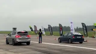 E46 335XD COMPACT 8HP70 vs X3m comp 700hp