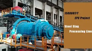 Luoyang Dahua 150000T/Y Steel Slag Processing Production Line
