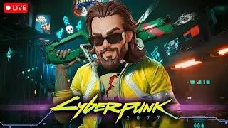 CYBERPUNK 2077 LIVE: New V2.1 Max Damage NETRUNNER Build 🔴