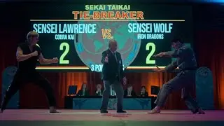 Johnny lawrence VS Sensei Wolf | Cobra Kai Partie 3 Saison 6 |