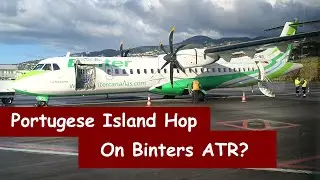 TRIP REPORT | Very Strange? | Funchal - Porto Santo | Binter ATR72-600 ECONOMY CLASS