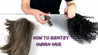 7---How to identify virgin human hair?