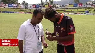 Nandan Yadav 3/11 vs #Patriots