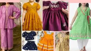 Traditional Dress Design For Baby Girls/Baby dress design 2025/Kids Ethic Wear dress/Baby frock 2025