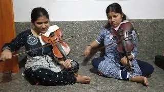 Thodivarnam | Practice session Sunada & Supreetha | Violin |  Nadapriya