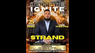 IGNITE STRAND | MAJOR PROPHET GRAEME WILLIAMS 25/01/2025