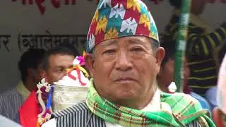 Folklore ADHIYA performed by Kirati Wambule Rai in Birth palce of Byakul Maila, writer of National A