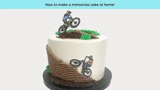 How to make a motocross cake