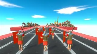 ALL UNITS ROMANUS TEST (NO FLYING UNITS) - Animal Revolt Battle Simulator ARBS