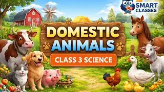 Domestic Animals | Offline Class | Akash Pandey | NEW SMART CLASSES 