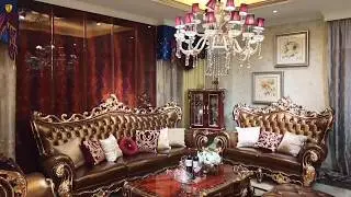 James Bond Classical Sofa Craft With Italy Yellow Cowhide , Softness Characterized