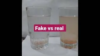 subscribe @tipusultan786 Himalayan pink salt fake vs real test #pinkhimalayansalt