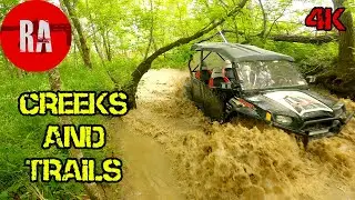 Четырехместный RZR 800 для катания по грязевым ручьям и бездорожью!