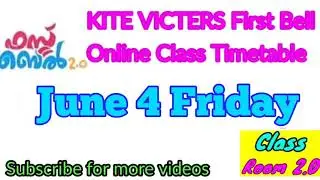 June 4 Victers online class timetable #victerstimetable