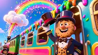 Baby&rsquo;s Rainbow Cookie Train 🌈🍪 | Fun Learning Video for Kids | Preschool Colors & Counting
