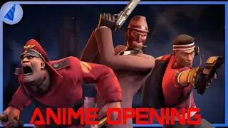 The red the blue and the ugly Anime opening (not my animation)￼