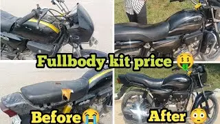 Splendor full body kit price🤑 | Before and After shocking Results 🤯🤯 splendor modification