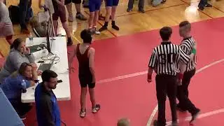 Johnny wrestling Springport 3/8/20 1st place