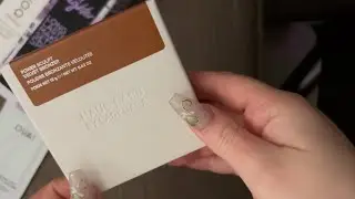 ASMR unboxing and swatching HAUS LABS BY LADY GAGA Power Sculpt Velvet Bronzer in shade Medium lvl 7