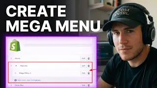 How to Add a Mega Menu in Shopify (2026) | Navigation