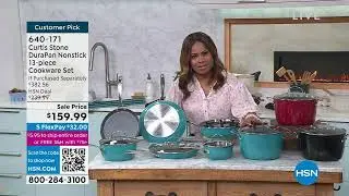 Curtis Stone DuraPan Nonstick 13piece Cookware Set
