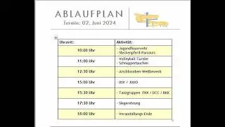 DER SONG ZUM VEREINS-UND FAMILIENFEST IM SPASSBAD WANZLEBEN