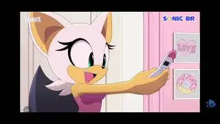 Amy rose e rouge e blaze the cat na festa de pijama 