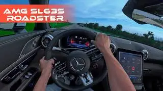 2025 AMG SL 63 S E Performance - 816 HP Full POV Drive (Silent Review)