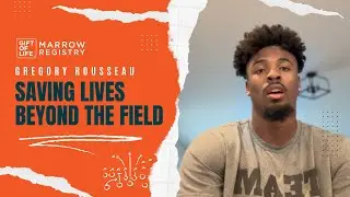 NFL Player Gregory Rousseau Urges Community to Join the Gift of Life Marrow Registry