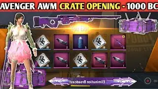 😈pubg mobile lite new crate opening | pubg lite crate opening | Avenger AWM CRATE opening pubg lite
