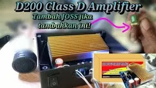 how to assemble and add tone control to a class D amplifier. preview D200 class d amplifier