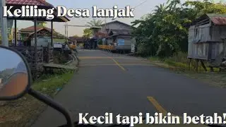 Begini lah suasana kehidupan di desa lanjak, Kalimantan barat | Kampung sederhana yang damai