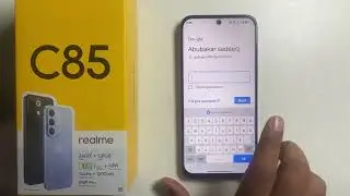 Realme C85/C85 Pro: How to add Google Account