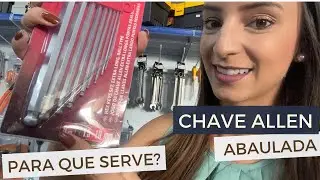 Chave Allen  ABAULADA. Para que serve a chave Alen abaulada ￼￼?