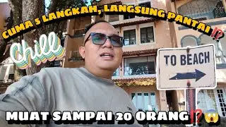 KONDOMINIUM CARITA ANYER⁉️PENGINAPAN MURAH ANYER MUAT SAMPAI 20 ORANG,BUKA PINTU LANGSUNG PANTAI 😱